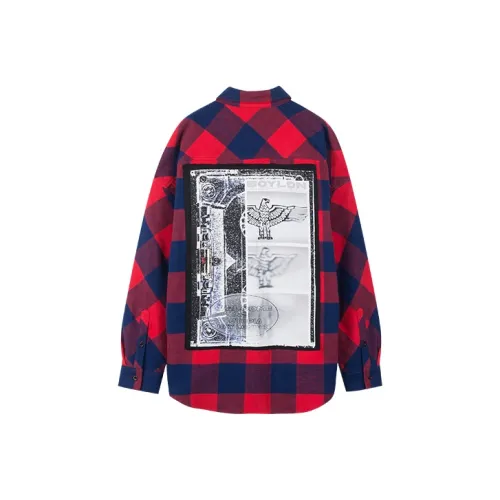BOY LONDON Красные Унисекс Рубашки