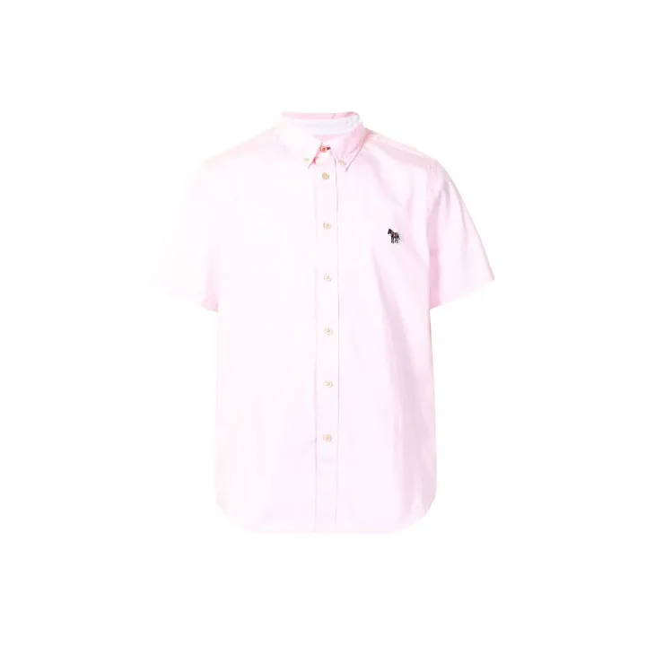 PS By Paul Smith Розовые Мужские Рубашки