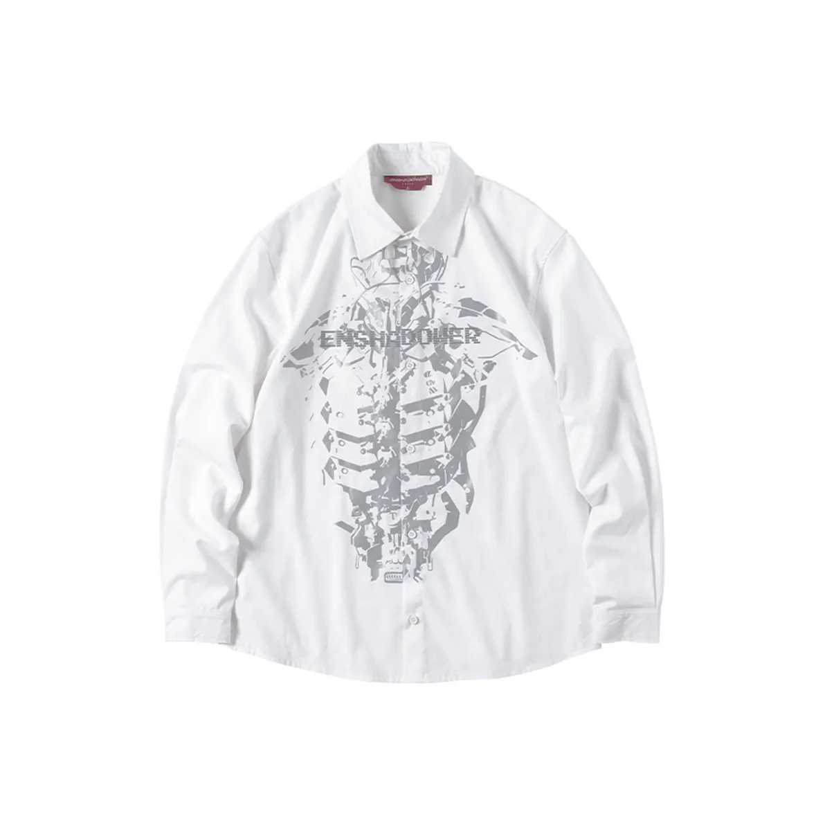 ENSHADOWER Белый Мужская Рубашка