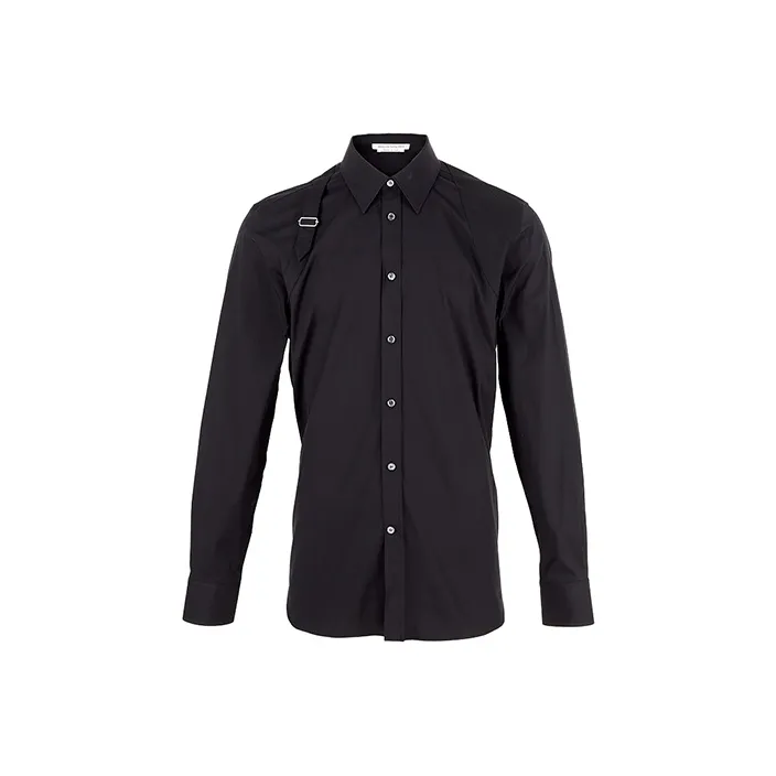 Alexander McQueen Harness Buckle Detailed Shirt