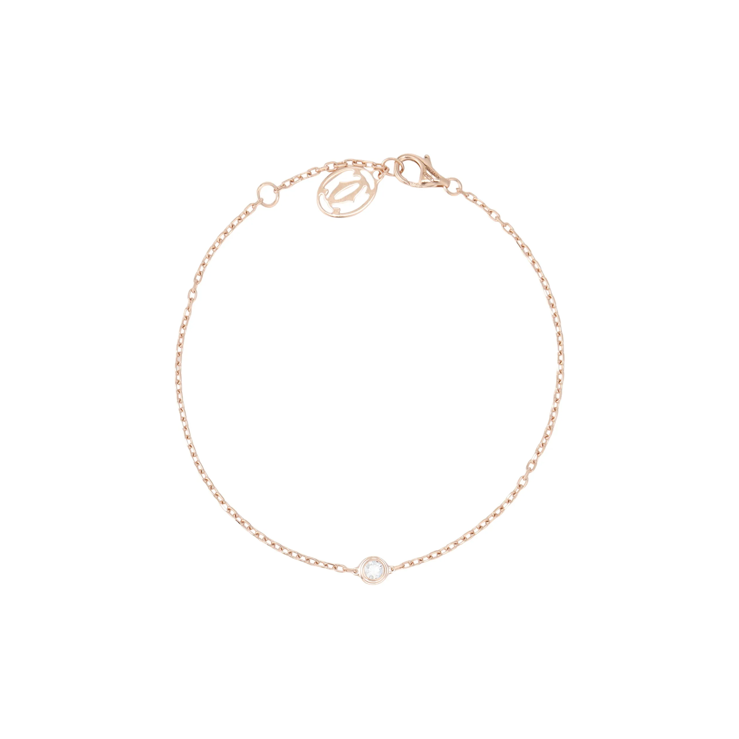 CARTIER 18K Rose Gold Bracelets Unisex