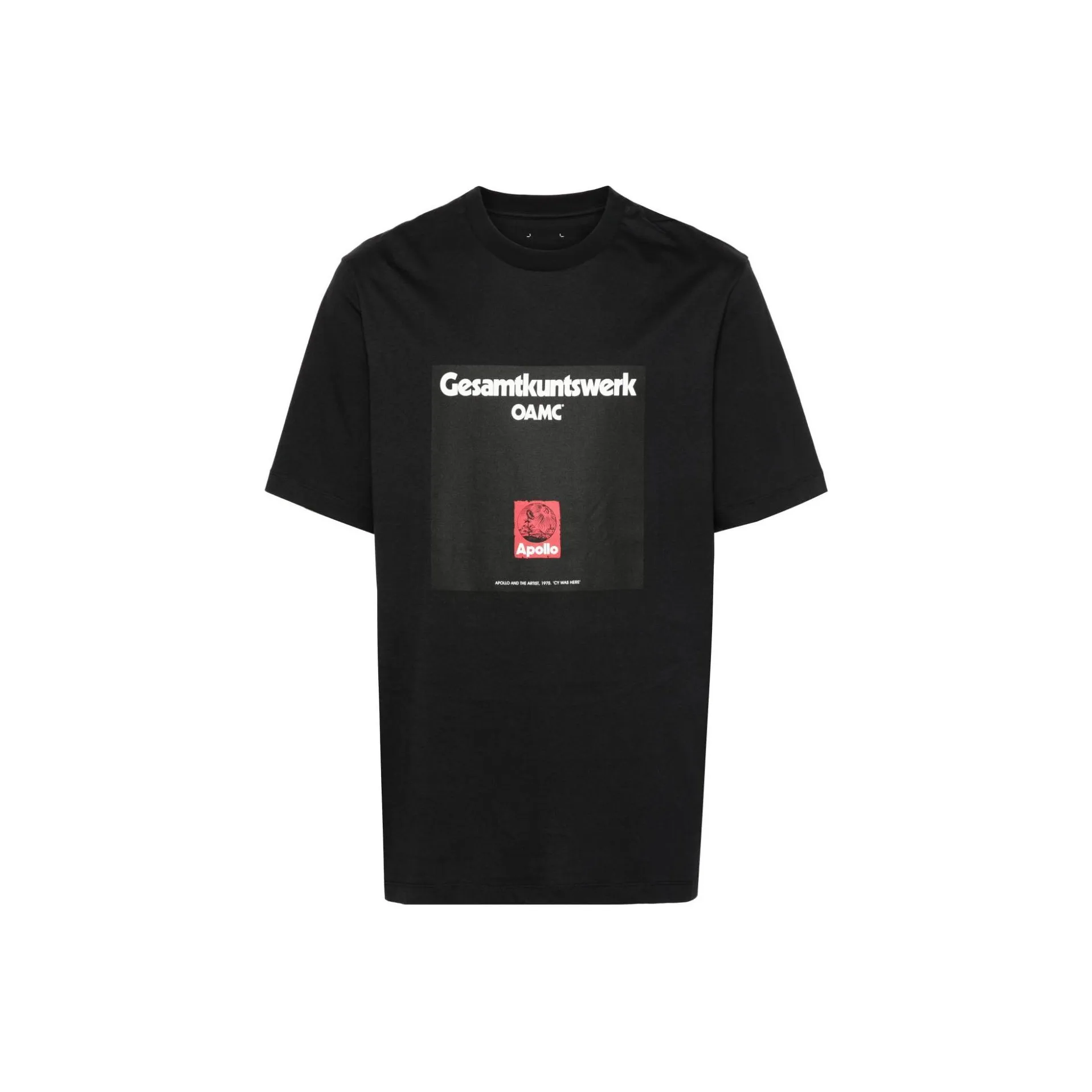OAMC Graphic Print Logo T Shirt
