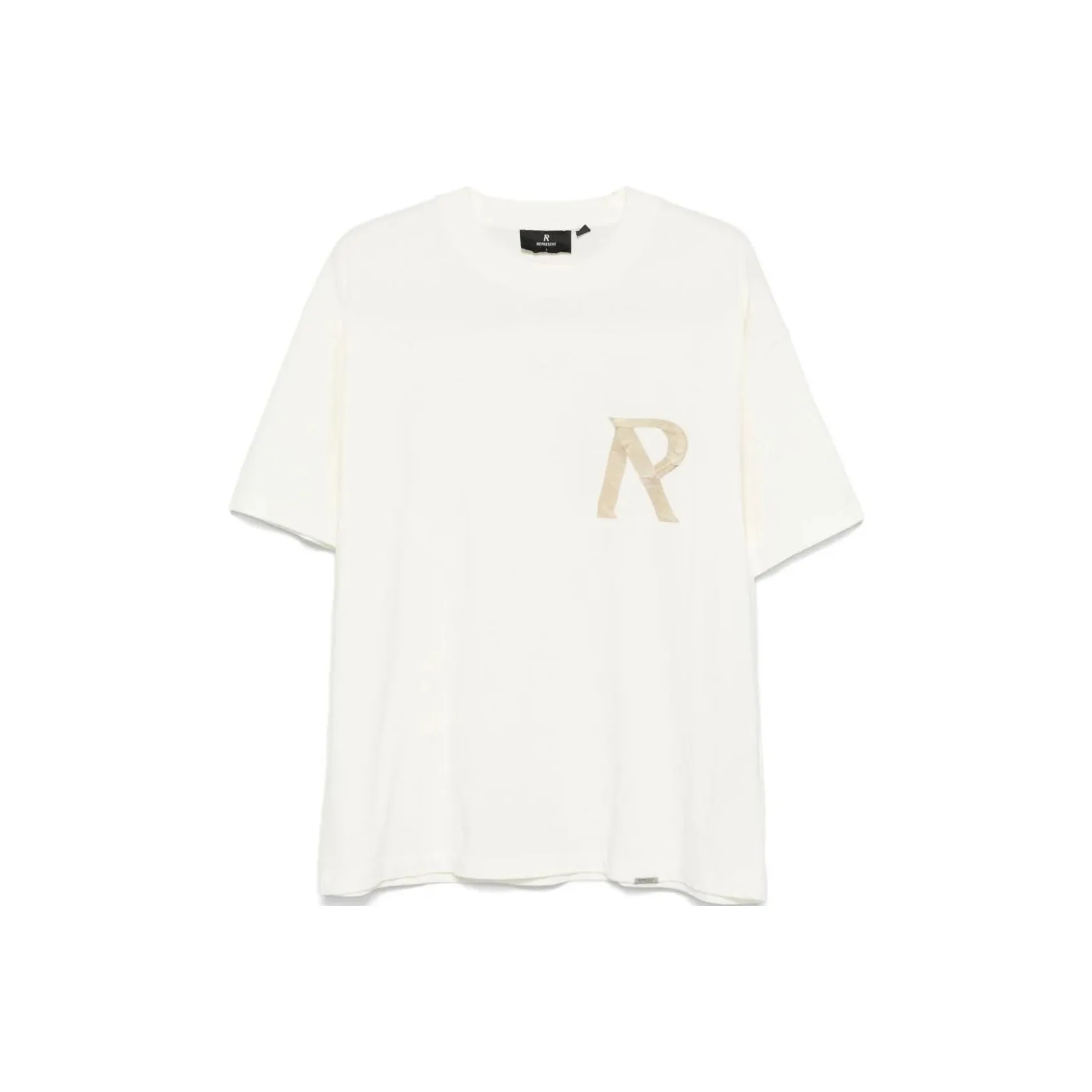 REPRESENT Tape detail T shirt