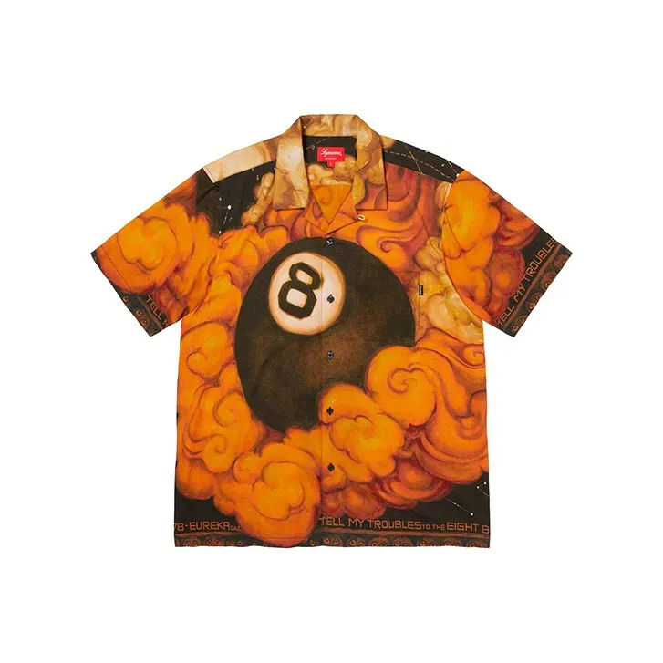 vintage wood block shirt