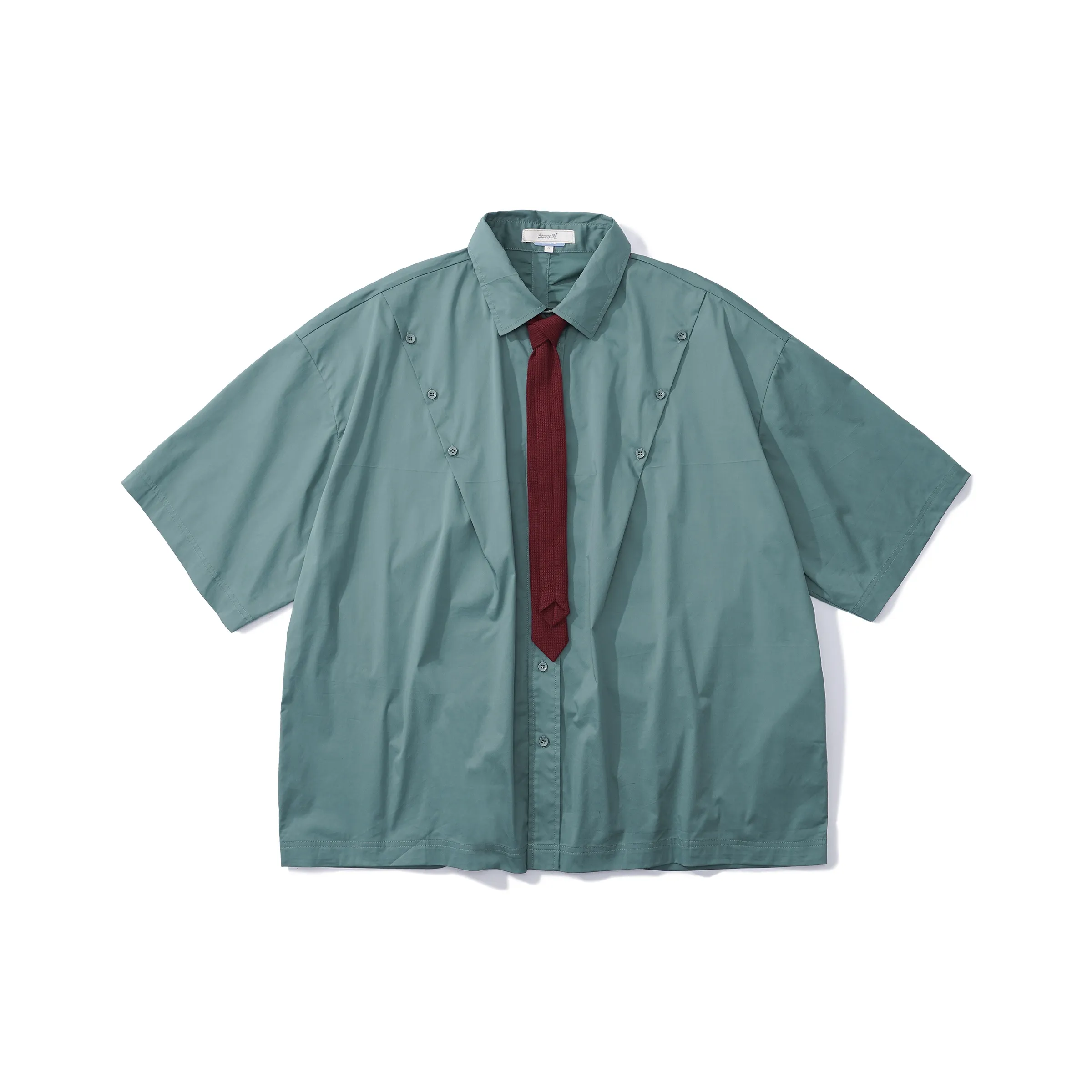 UNVESNO Бирюзовые Унисекс Рубашки