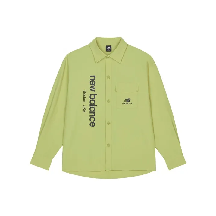New Balance Зеленые Мужские Рубашки
