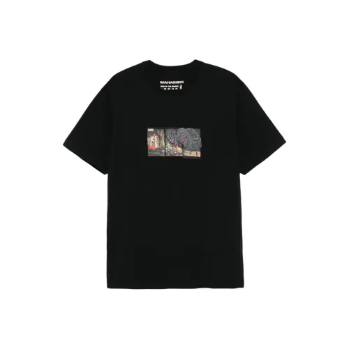 Maharishi Черная Мужская Рубашка