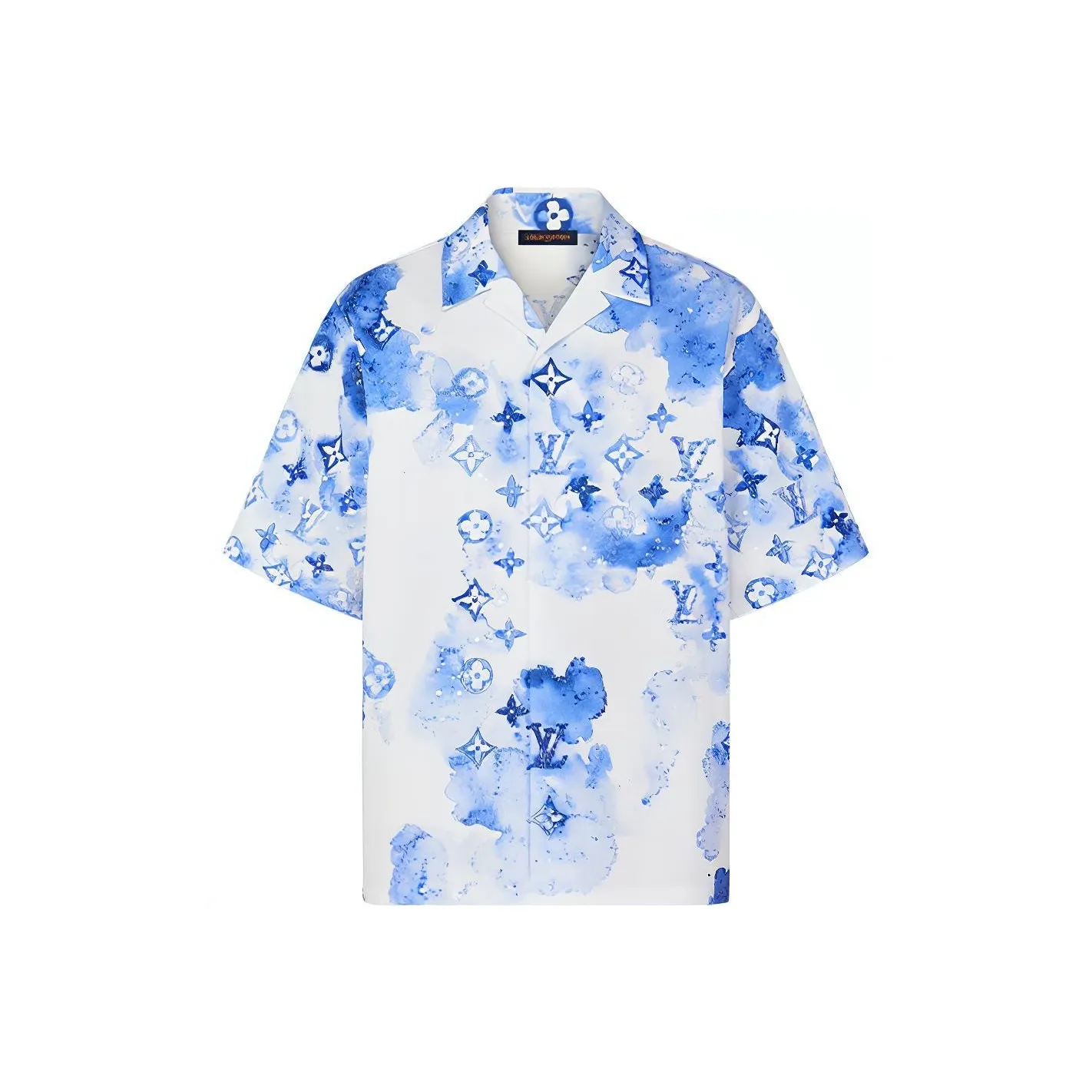 LOUIS VUITTON New Quarterly Products Of LV Shirts Men's Blue