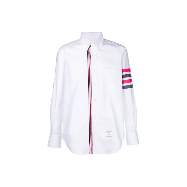 THOM BROWNE Shirts Men's Classic Tricolor
