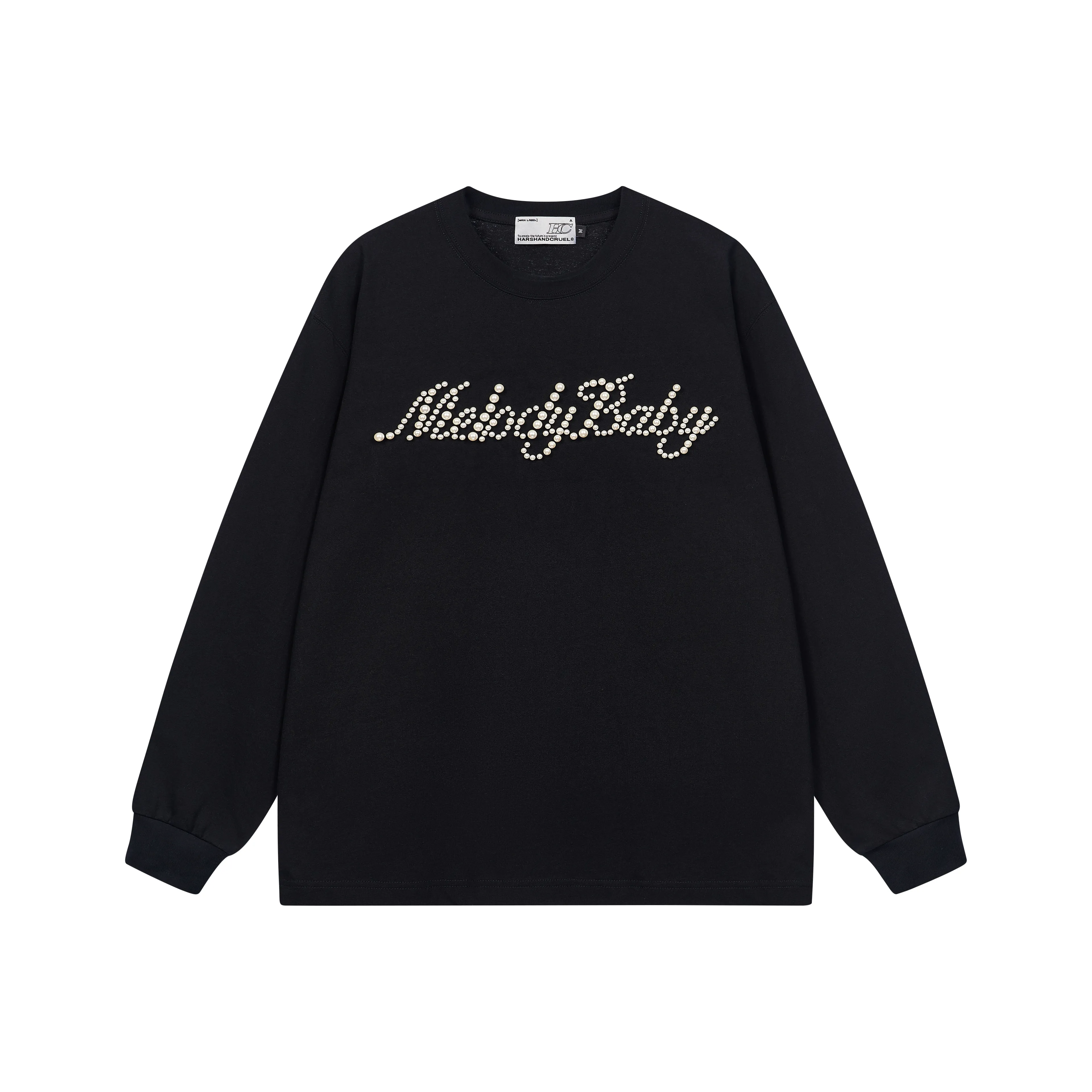 HARSH AND CRUEL Длинный рукав Т-рубашка Унисекс