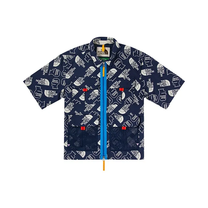 hide and seek hockey sweatshirt black X Brain Dead Boxy Mountain Shirt
