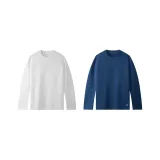브라이트 화이트+네이비 블루