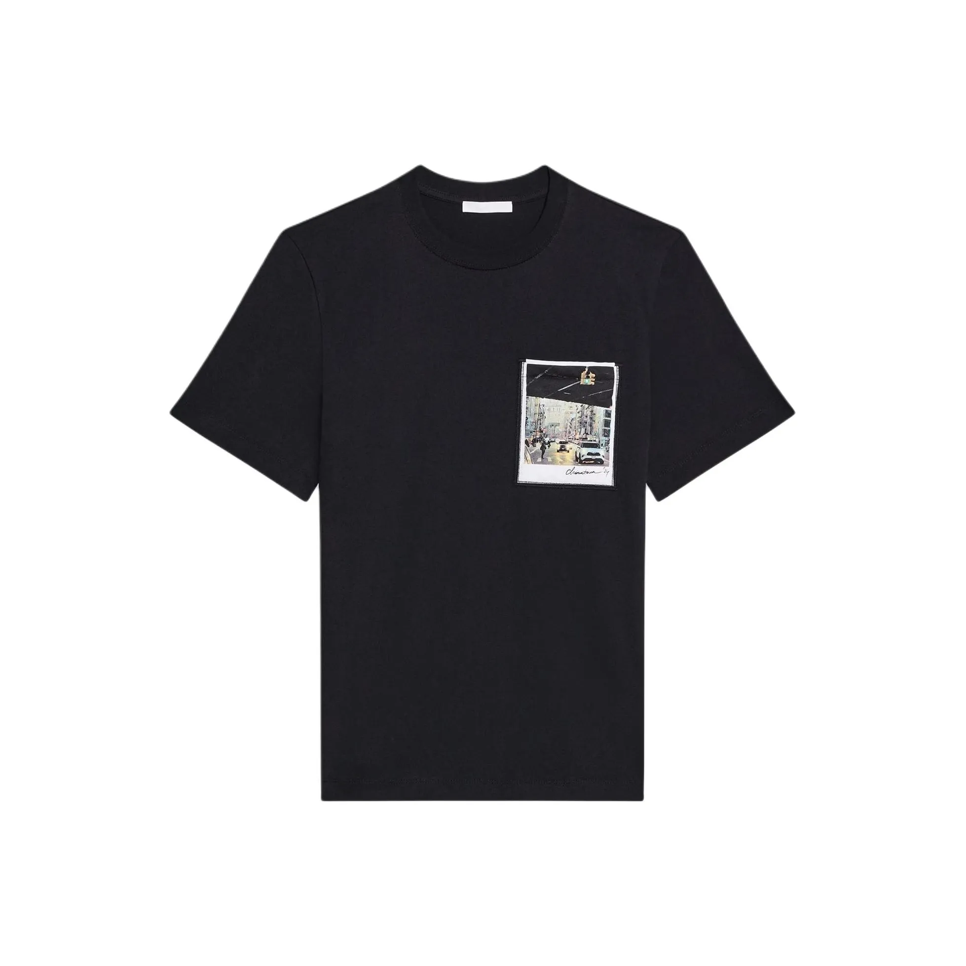 Helmut Lang FW24 T Рубашка Мужская Черная