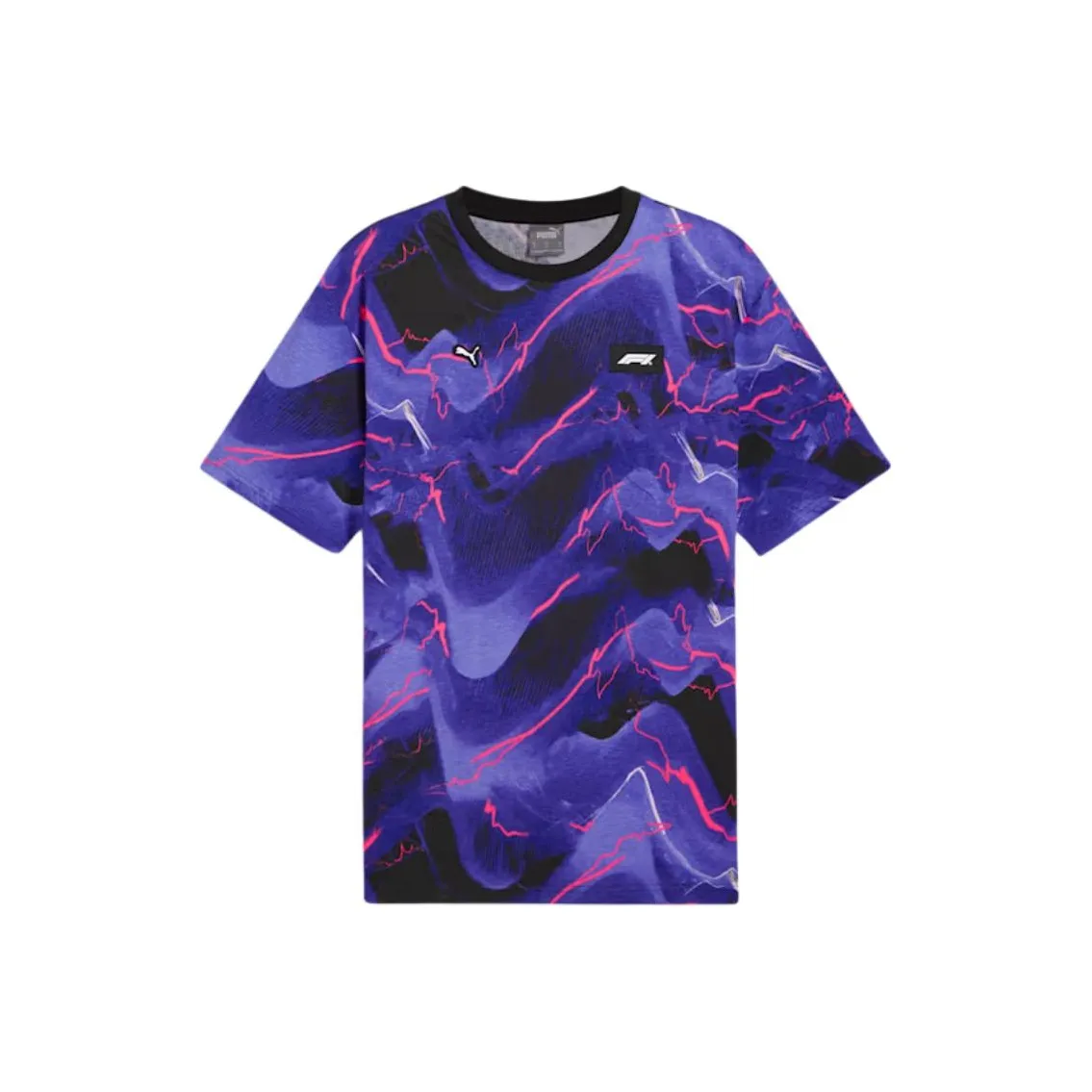 PUMA F1AOP FW24 T Shirt Men's Black