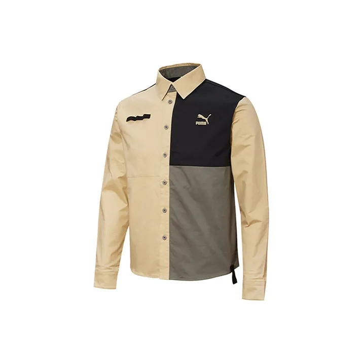 PUMA Shirts Men's Khaki
