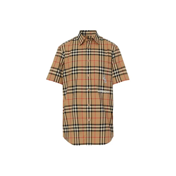 Burberry Shirt Men's Archive Beige