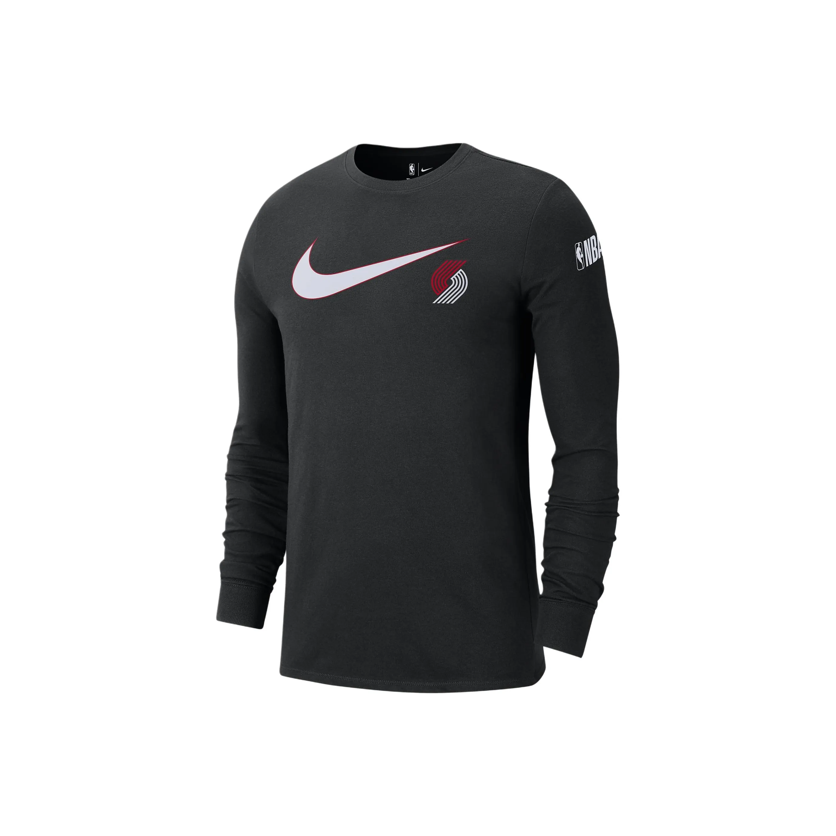 Nike Portland Trail Blazers Swoosh Essential Men
s Nike Nba Long Sleeve T Shirt