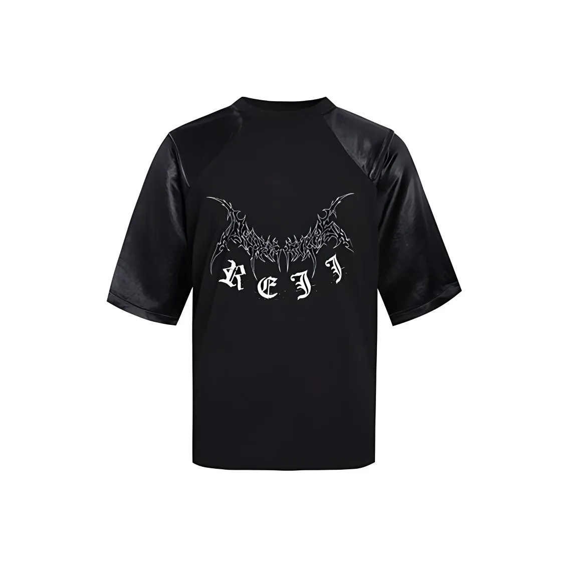 REJJ T Shirts Men's Black