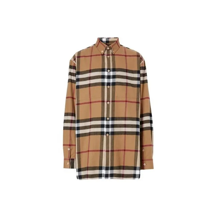 Burberry Shirt Men's Birch Brown