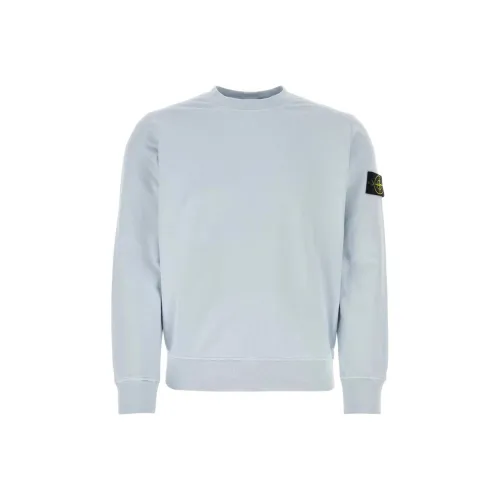 STONE ISLAND ICE Морозно-голубой Унисекс Свитшоты