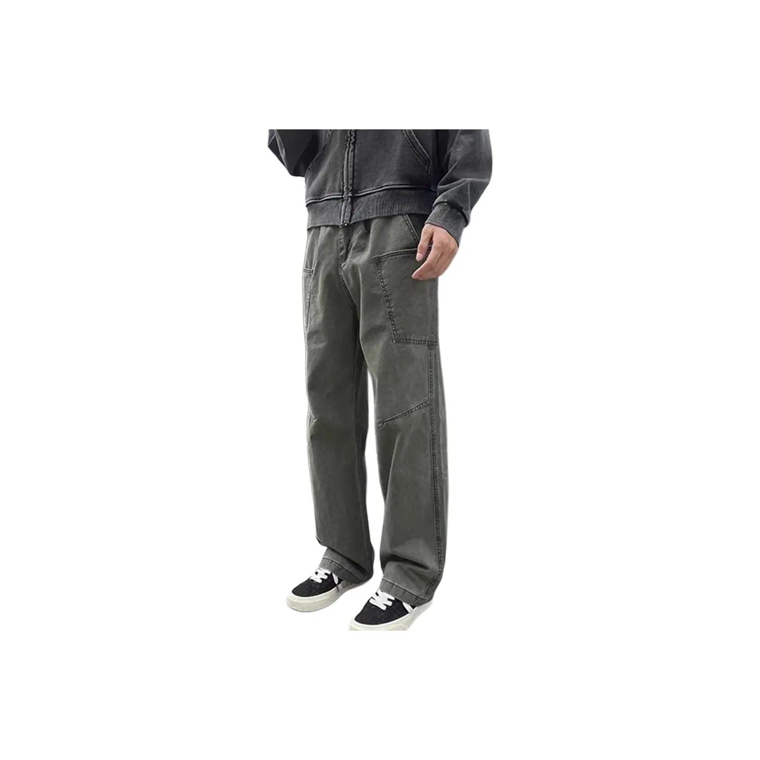 UOOHE Унисекс Джинсы