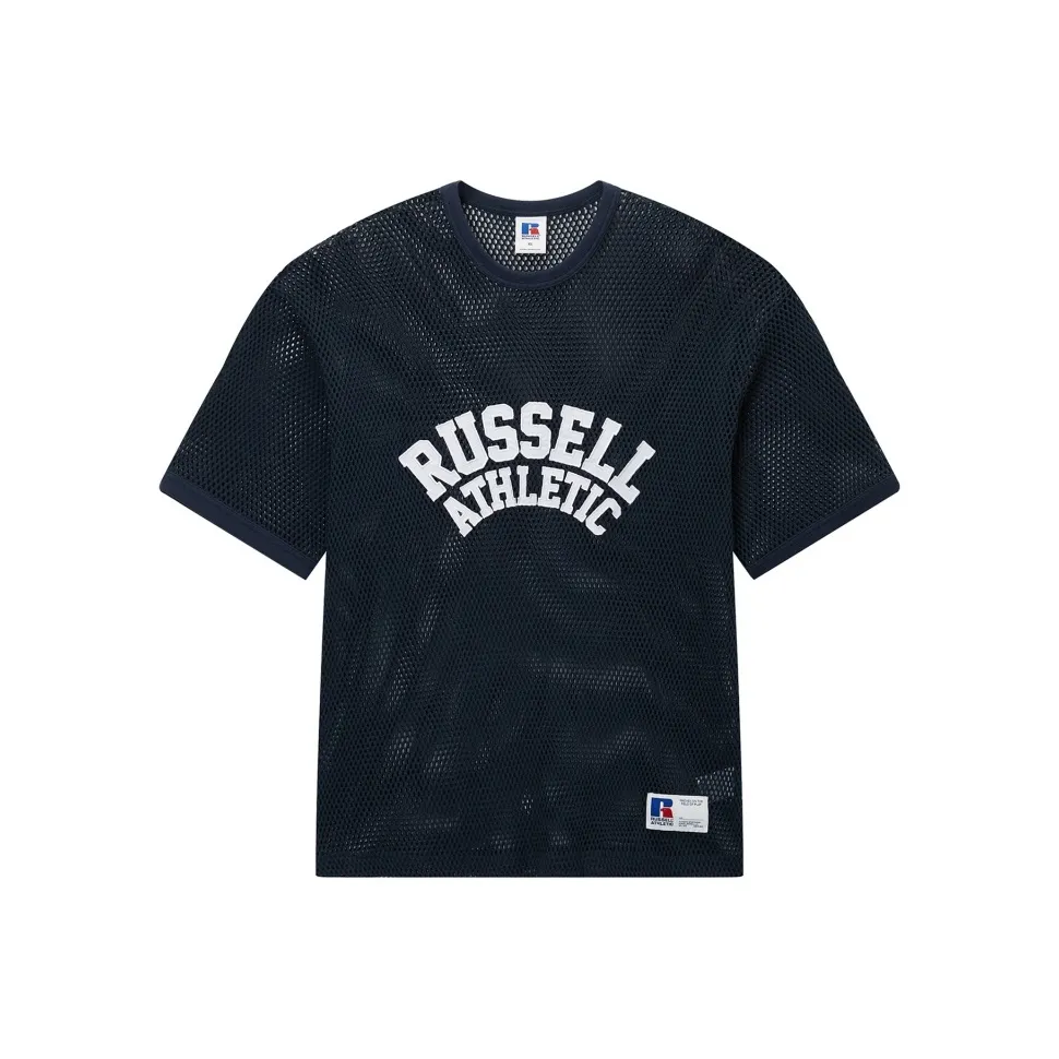 Russell Athletic T Shirt Men's Navy Blue