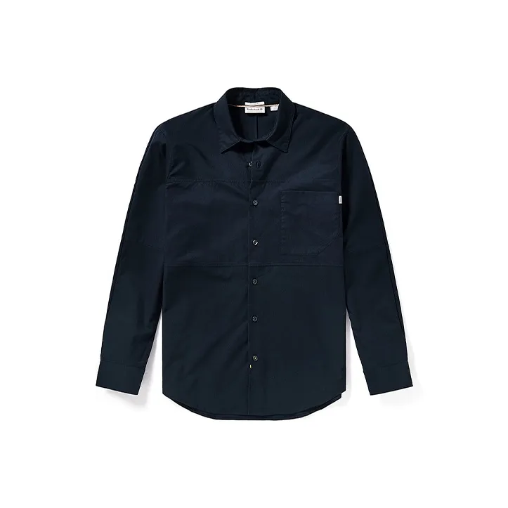 Timberland Темно-королевский синий Мужские рубашки