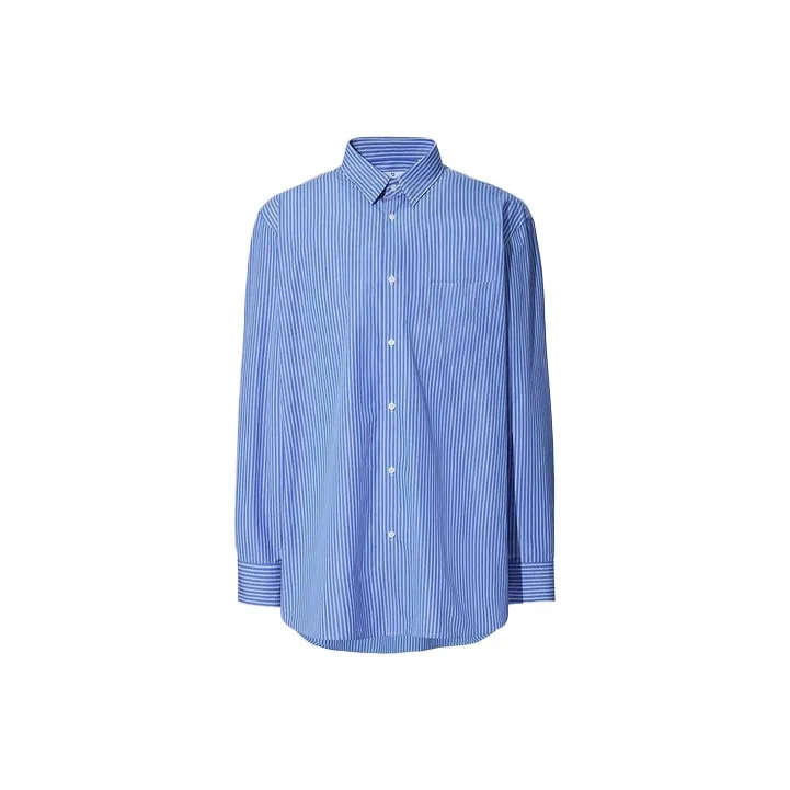 Jil Sander X UNIQLO Jil Sander Collaboration Shirts Men's Royal Blue
