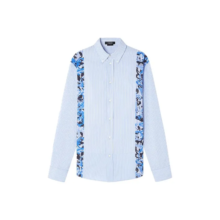VERSACE Shirts Men's Blue