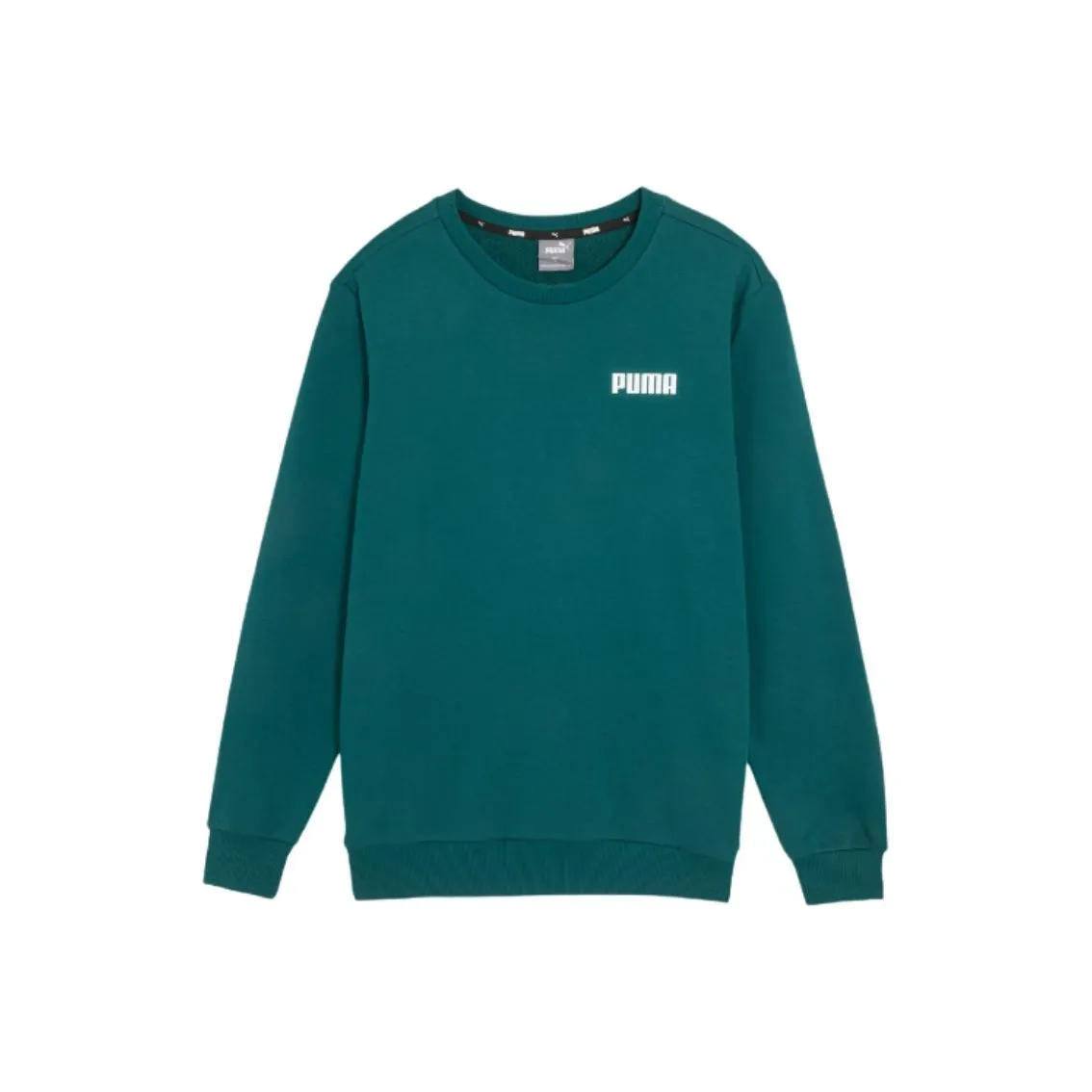 PUMA ESSCREW Sweat TR M Свитшот Мужской Зеленый