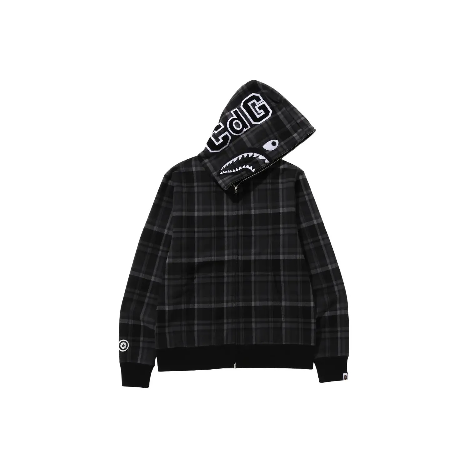 A BATHING APE x COMME Des GARÇONS BAPE® X COMME Des GARÇONS FW23 Sweatshirt Men's Black