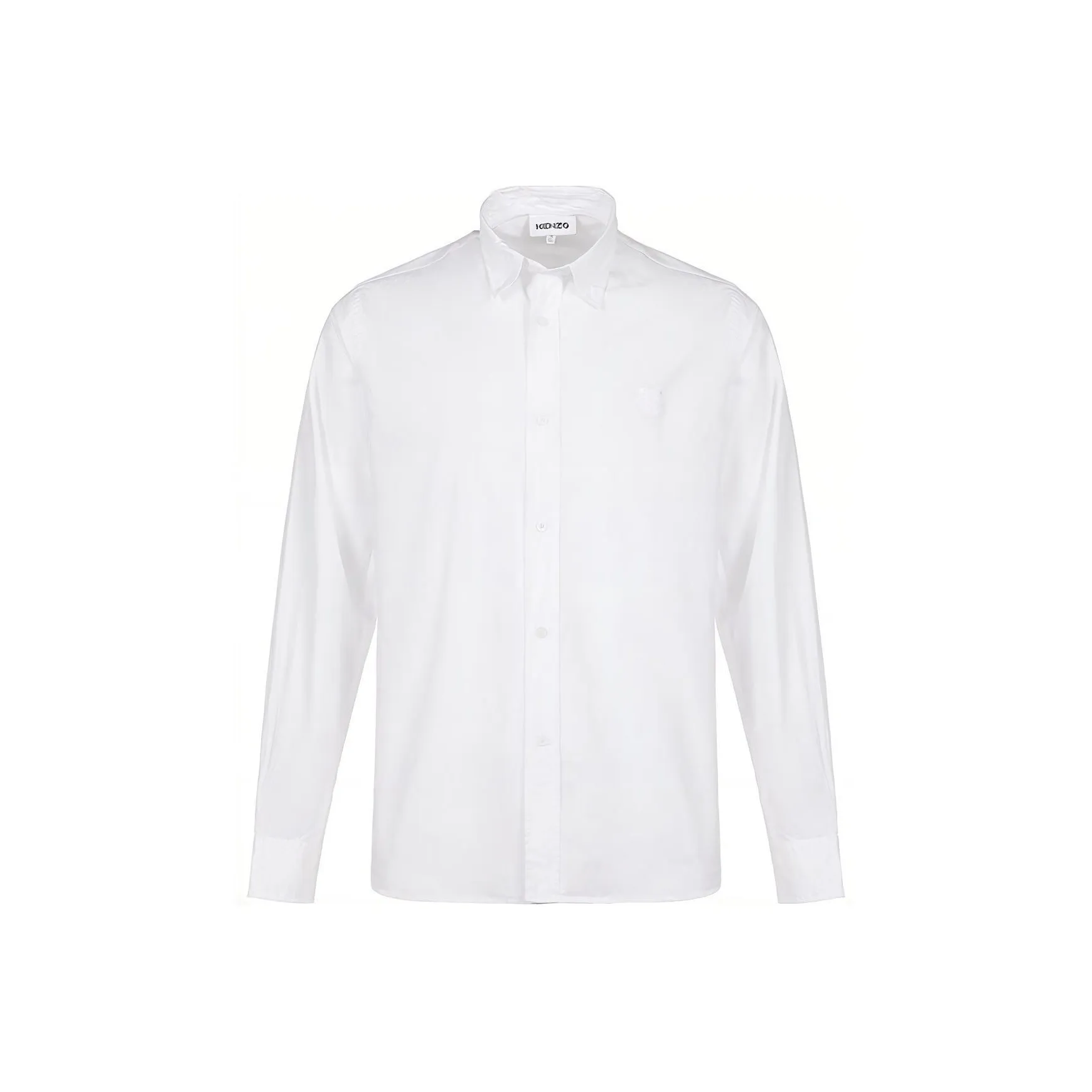 KENZO Classic Tiger Head Белый Мужская Рубашка