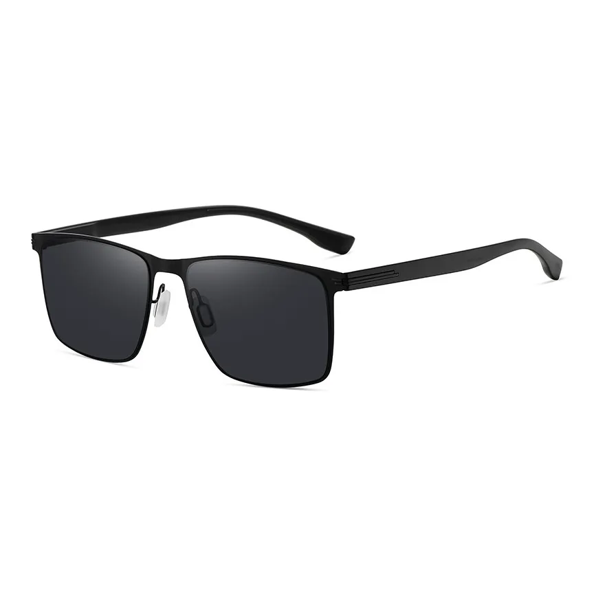 Yamaichi Maru Stainless Steel TR90 Square tom Sunglasses Unisex
