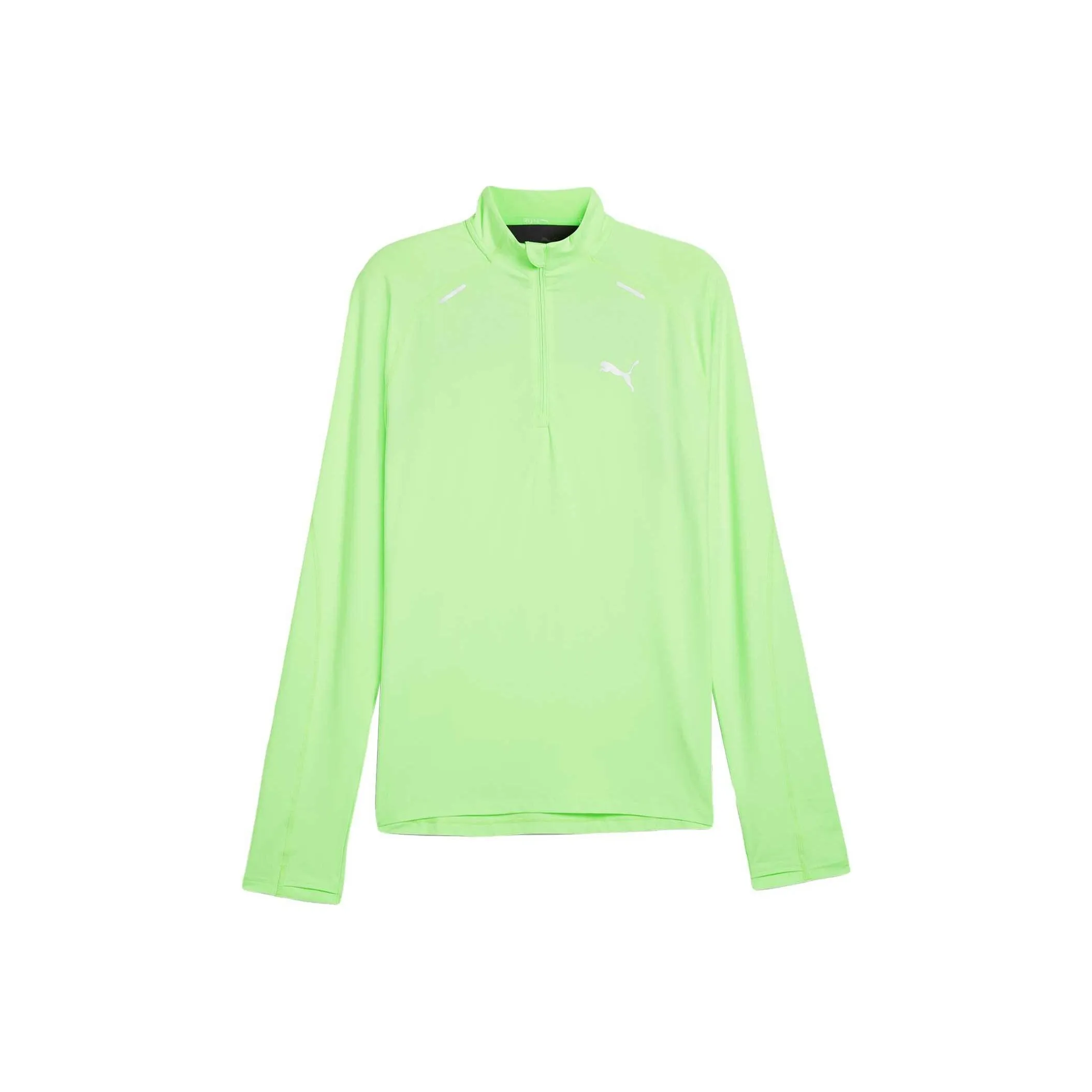 PUMA RUN CLOUDSPUN Бег Т-Рубашка Мужская Яблочно-Зеленая