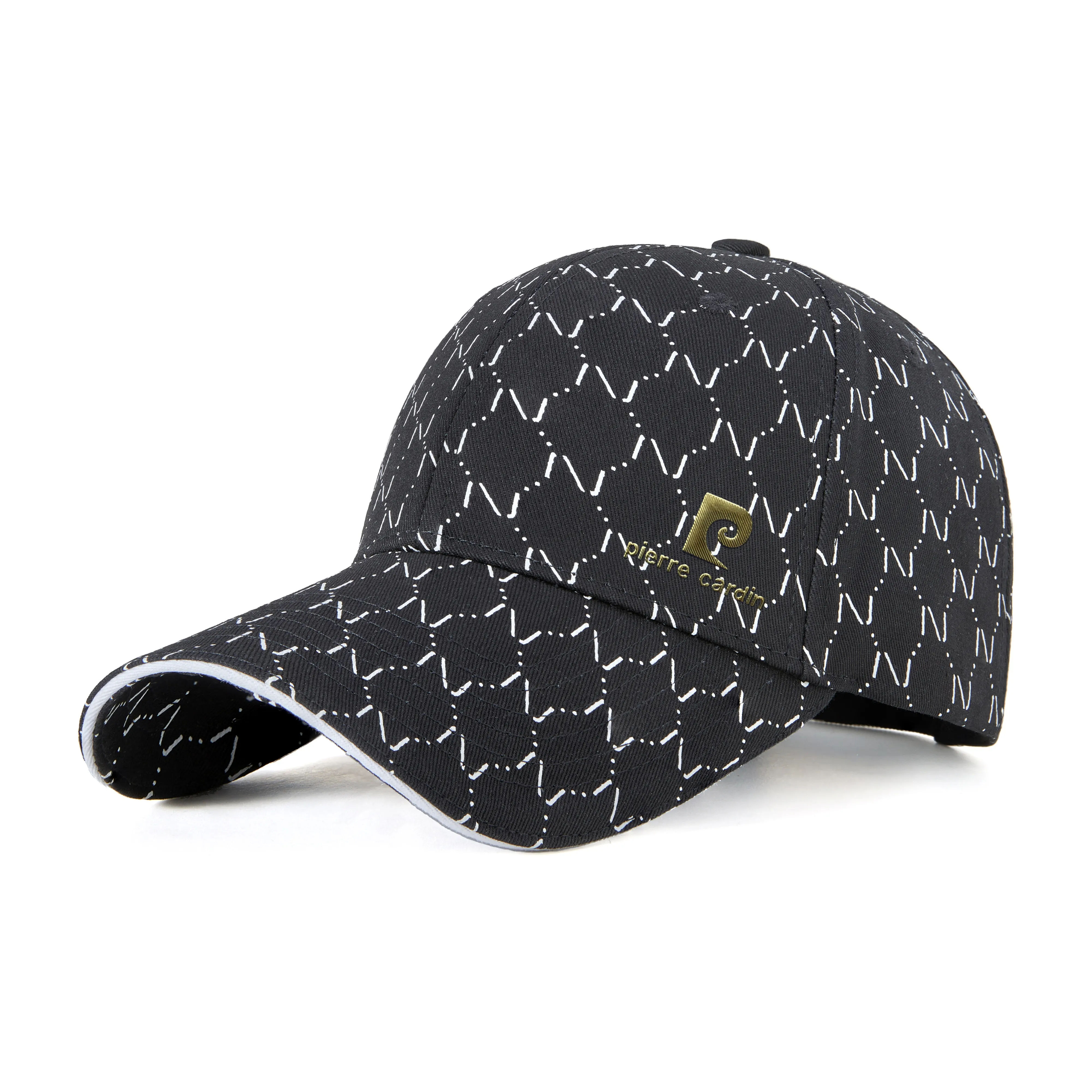 PIERRE CARDIN 100% хлопок Модная бейсболка с принтом Мужская