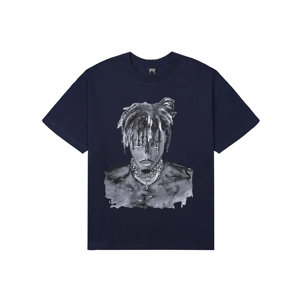 Revenge x JUICE WRLD T Shirt Unisex Navy Blue