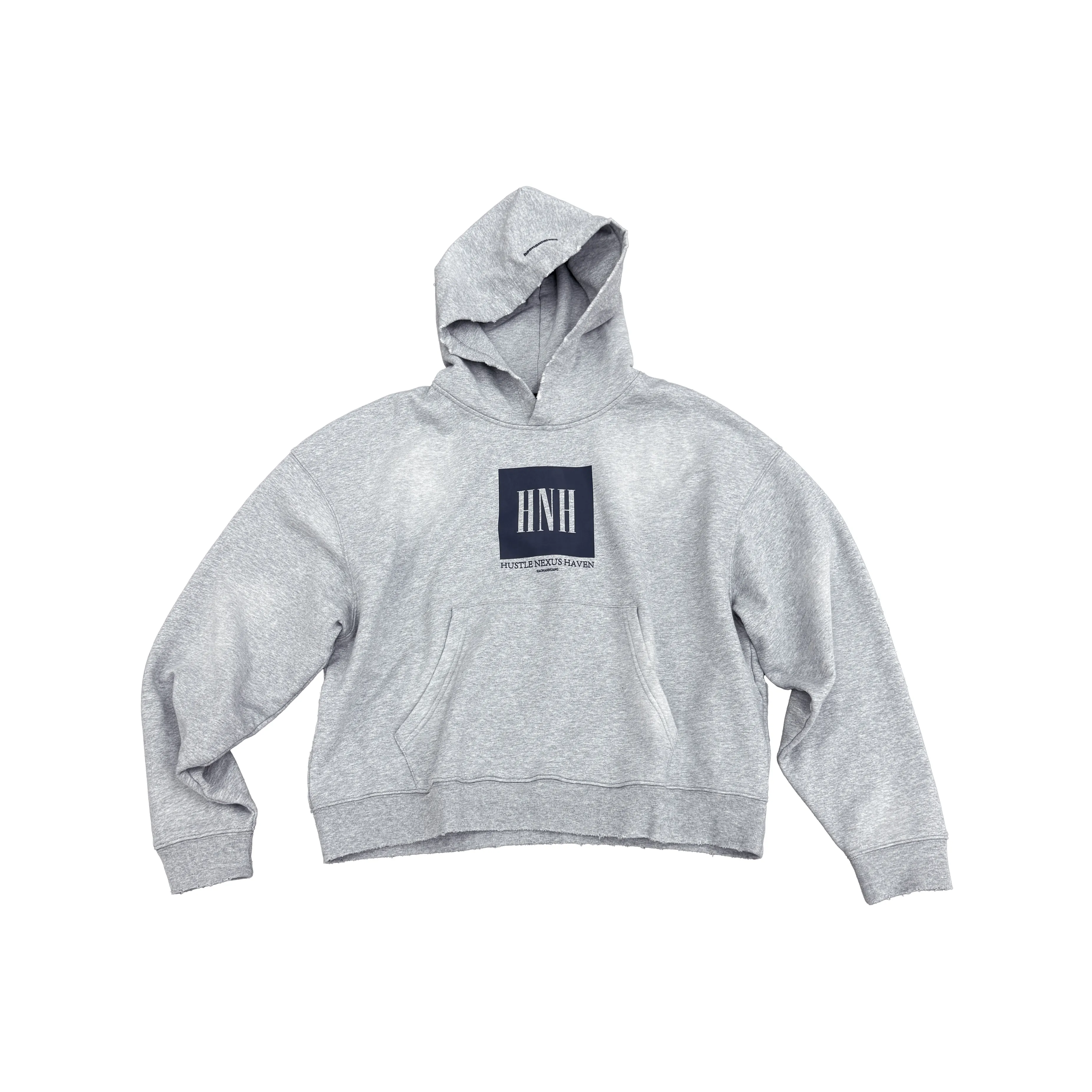 Haonanhuang Толстовка Унисекс Темный Фотиния Серый