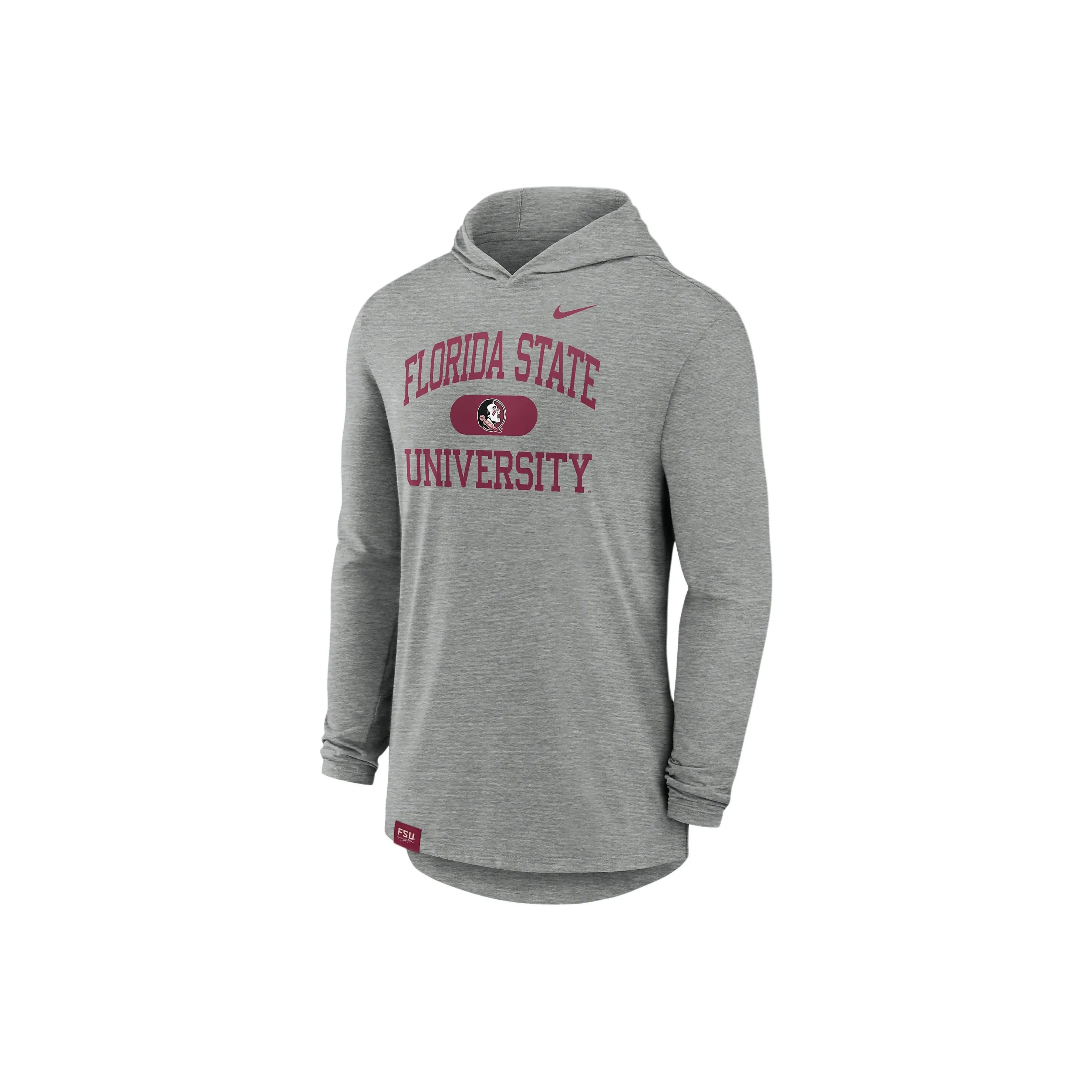 Nike Florida State Seminoles Blitz Men's Nike Dri FIT College Long Sleeve Hooded T Shirt