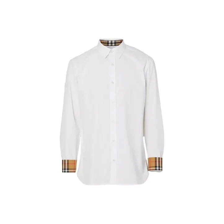 Burberry Shirts Men's White