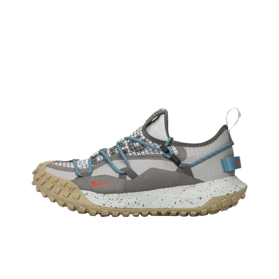 Nike ACG Mountain Fly Abrasion Resistant Low Top Casual Running Shoes Men's Gray
