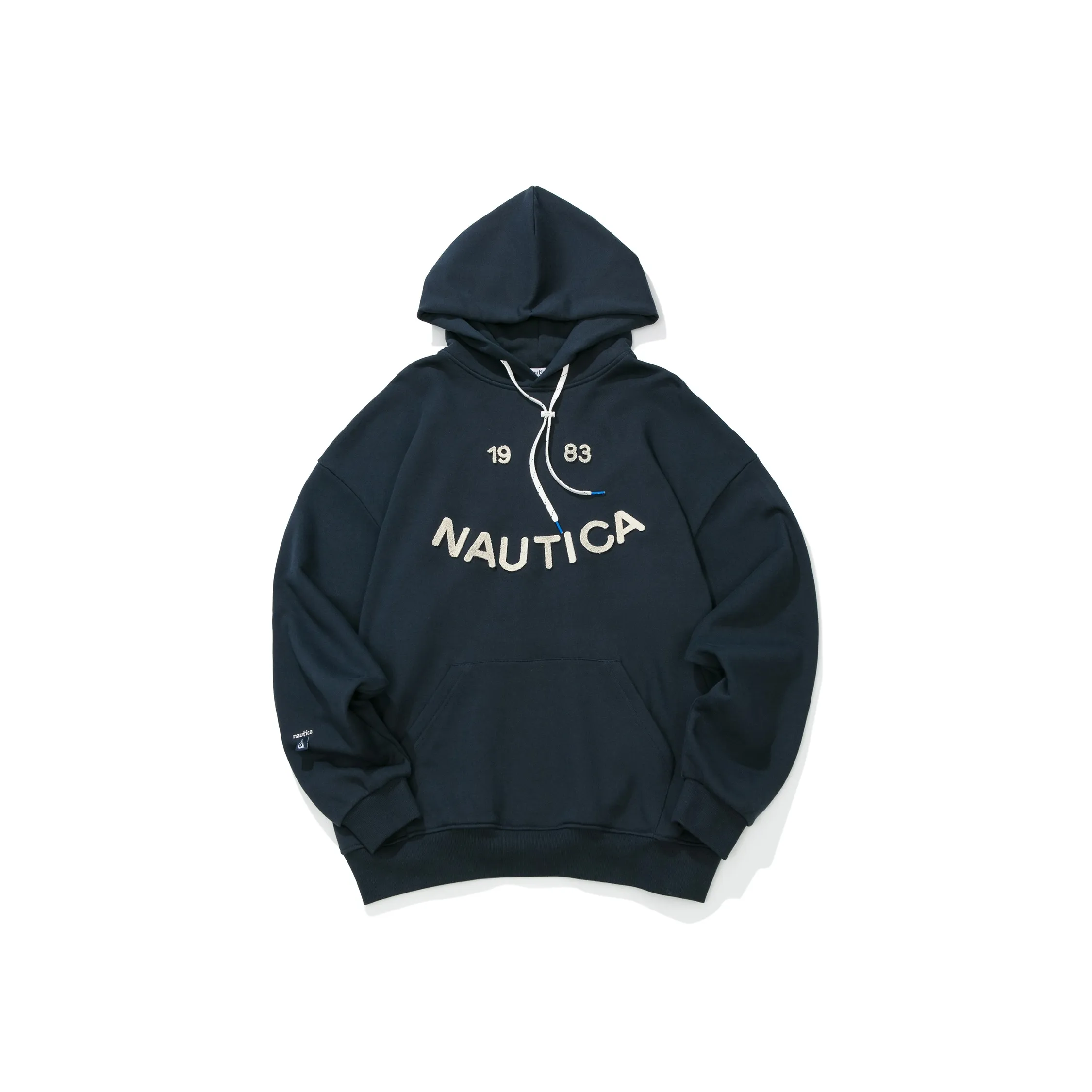 Nautica White Sail Длинный рукав Свитшот Унисекс