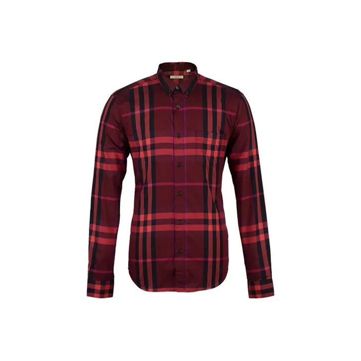Burberry Shirts Men's Red