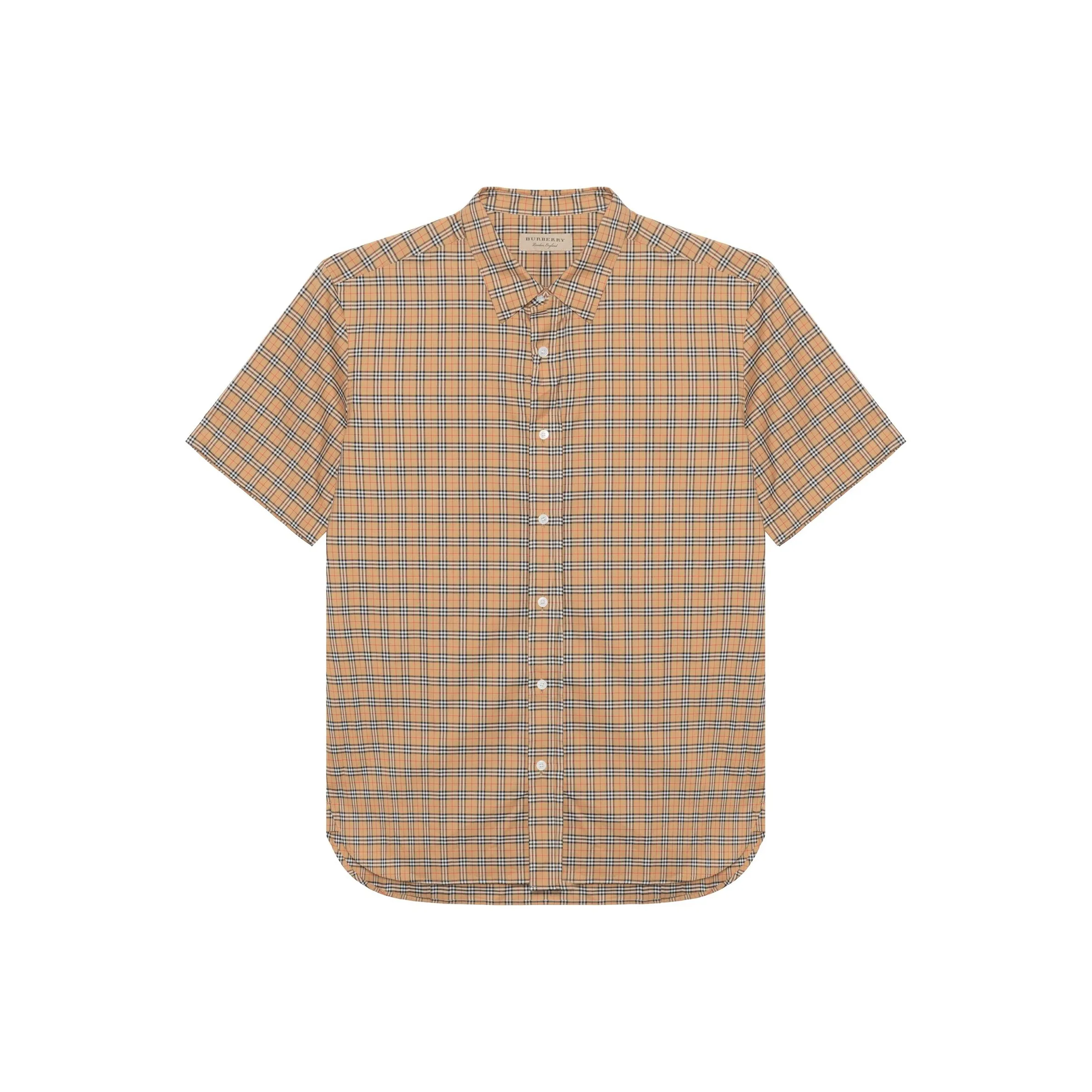 Burberry Edward Short Sleeve Check Shirt