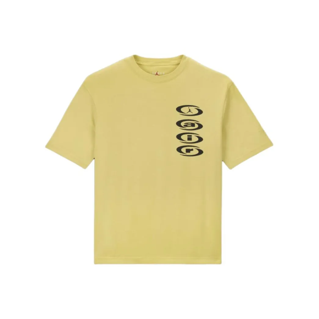 Jordan x Travis Scott T-Shirt Men's Celery Green