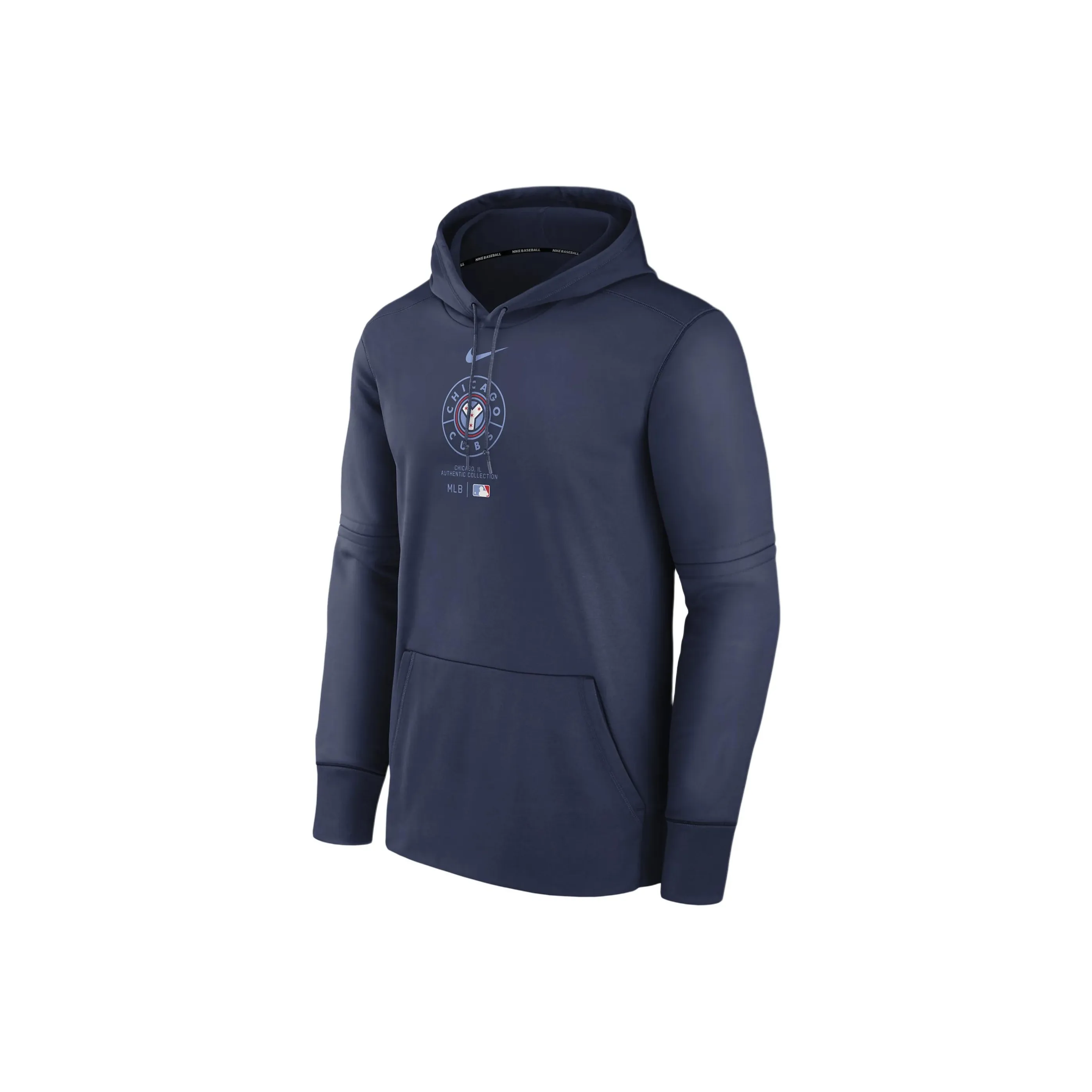Nike Chicago Cubs City Connect Practice Men's Nike Therma Mlb Pullover Hoodie