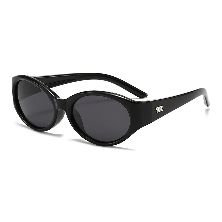 PRETTYALLUSION TR/Memory Plastic Oval Sunglasses Kids'