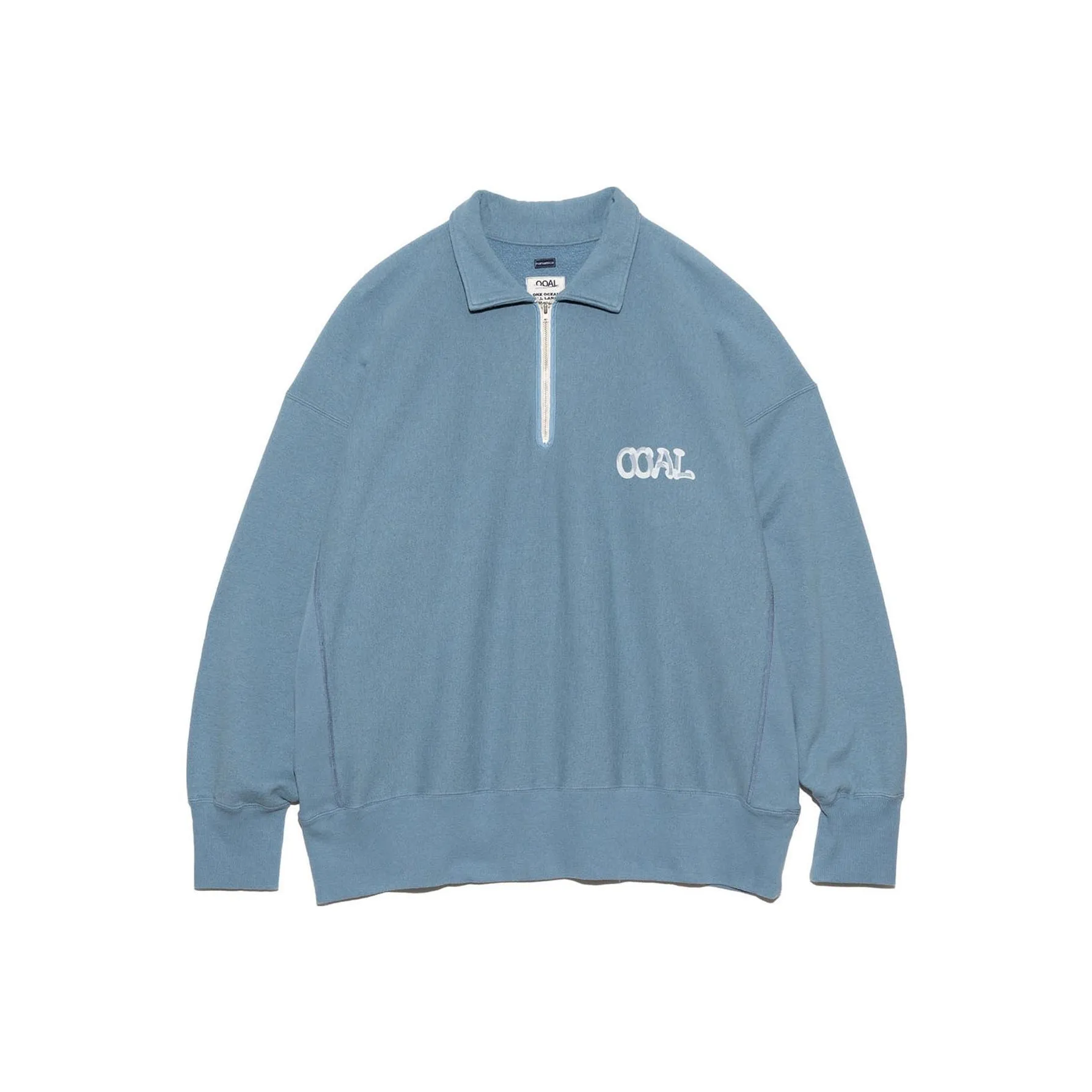 Nanamica SS24 Sweatshirt Men's Sax Blue