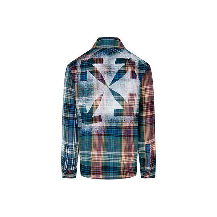 flannel off white real