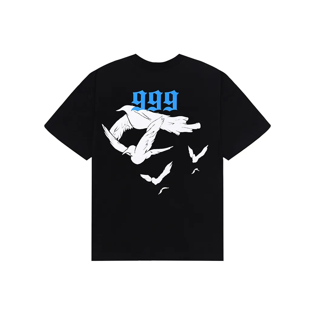 Revenge Bejeweled Rhinestone Logo Tee
