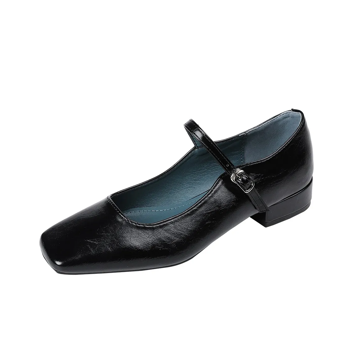 YAFEI XUANYU Квадратный каблук Туфли Мэри Джейн Женские